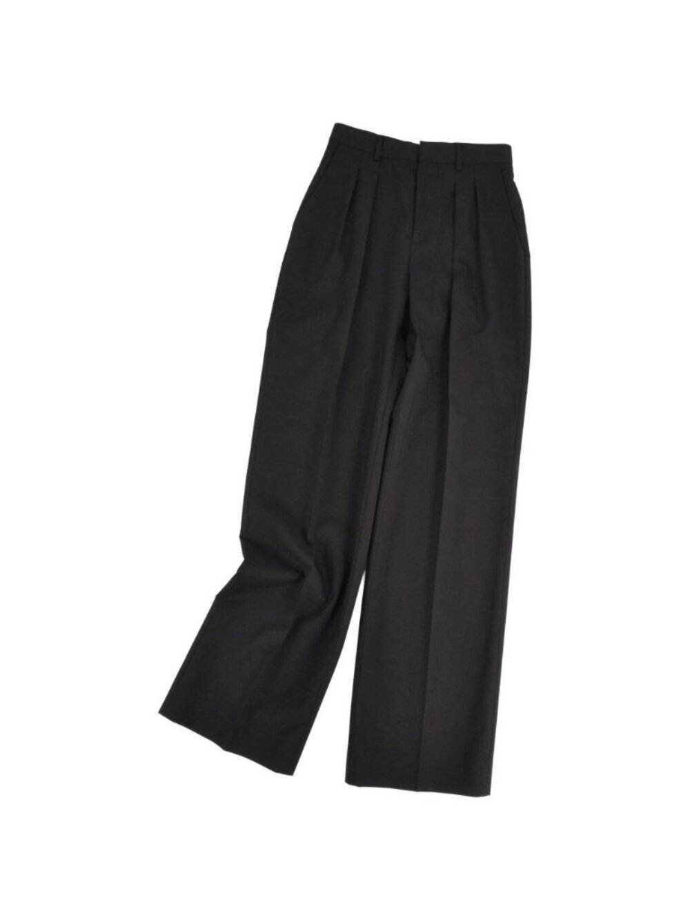Celine Pants Long Wide Wool Bottom